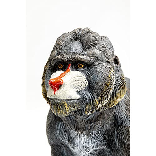 kare-design-figur-walking-mandrill-47cm-deko-skulptur-37x47x19cm-bunt image 8