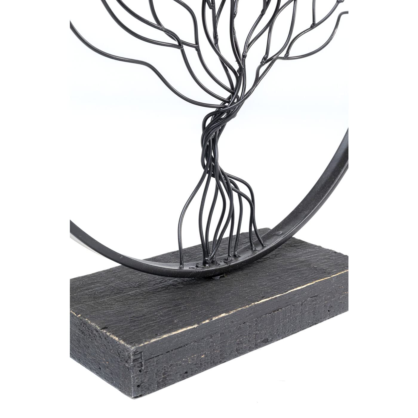 kare-design-deko-objekt-rooted-39-cm-schwarz-metall image 4