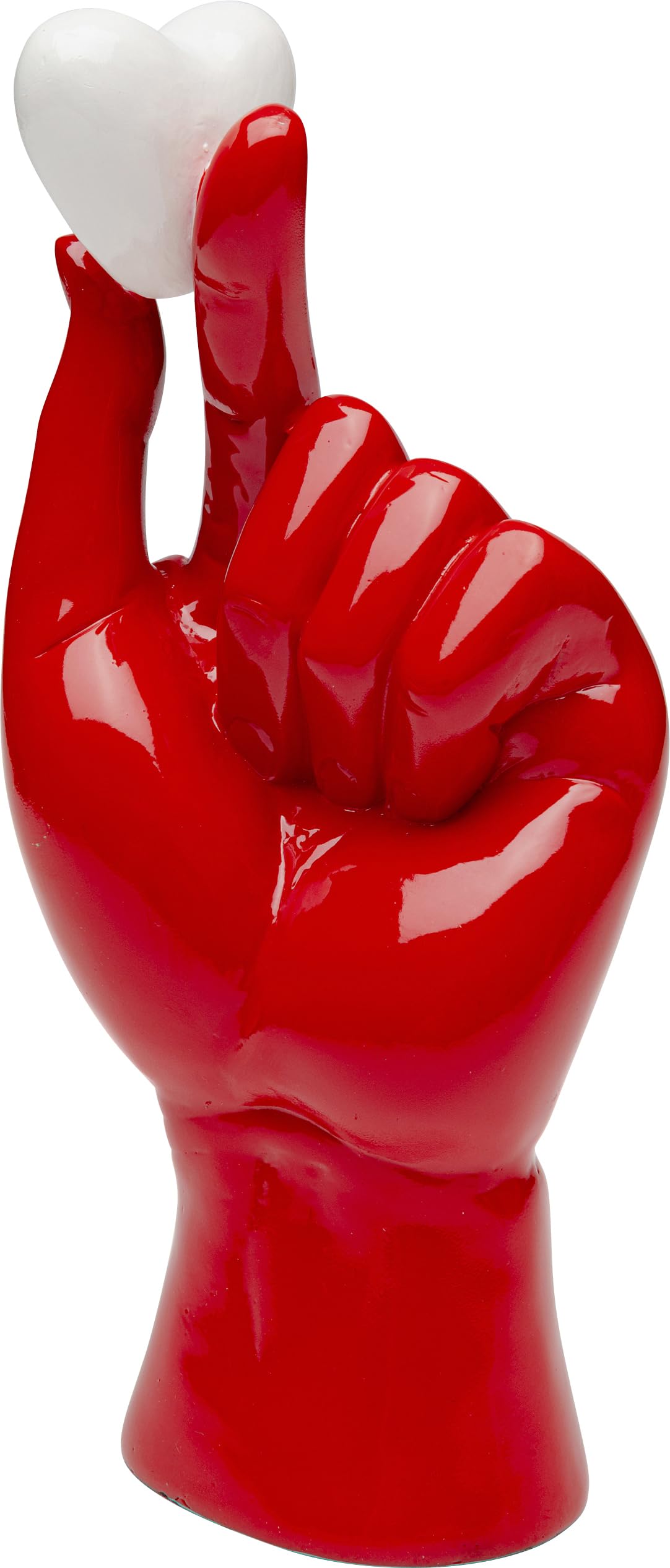 kare-design-deko-objekt-heart-hands-rot-12x20x8-cm image 6