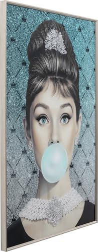 kare-design-muse-bubble-diva-leinwandbild-50x40-cm-mehrfarbig-mit-rahmen image 8