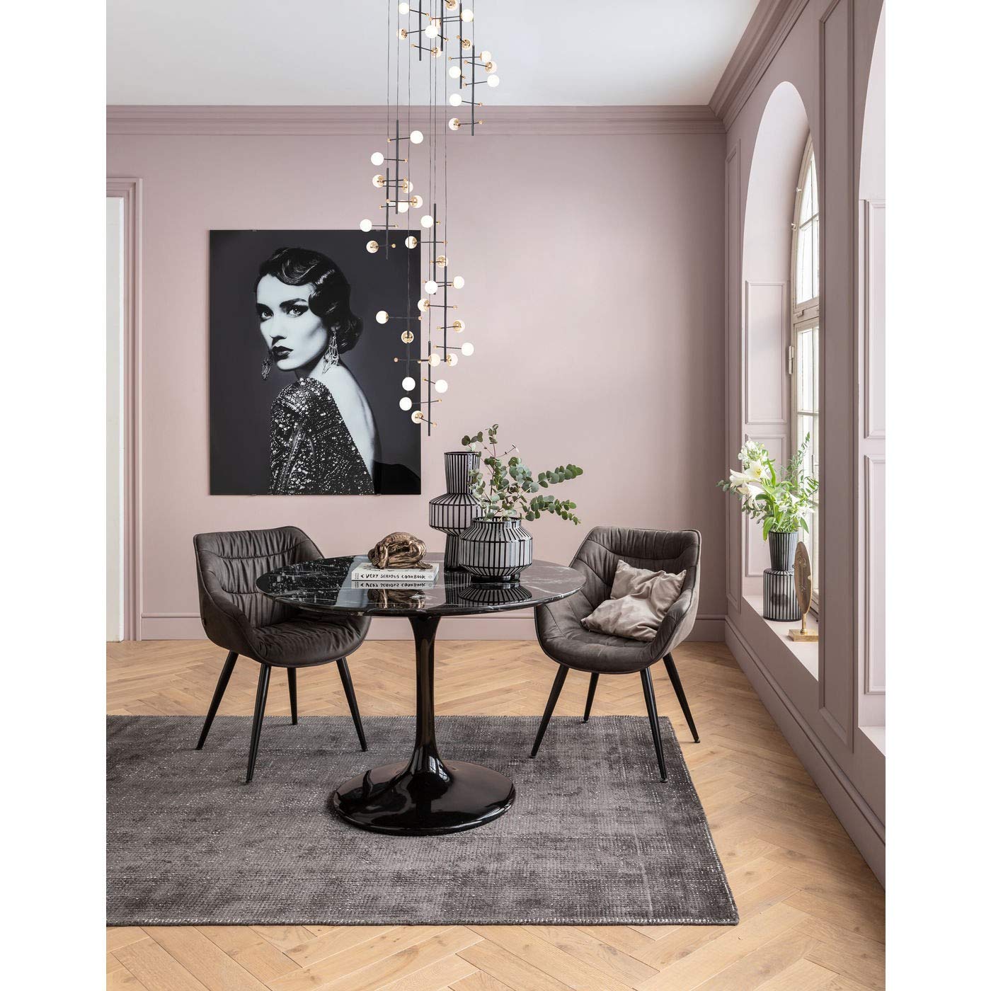 kare-design-solo-marble-tisch-schwarz-rund-d110cm-esstisch-marmor-optik image 5