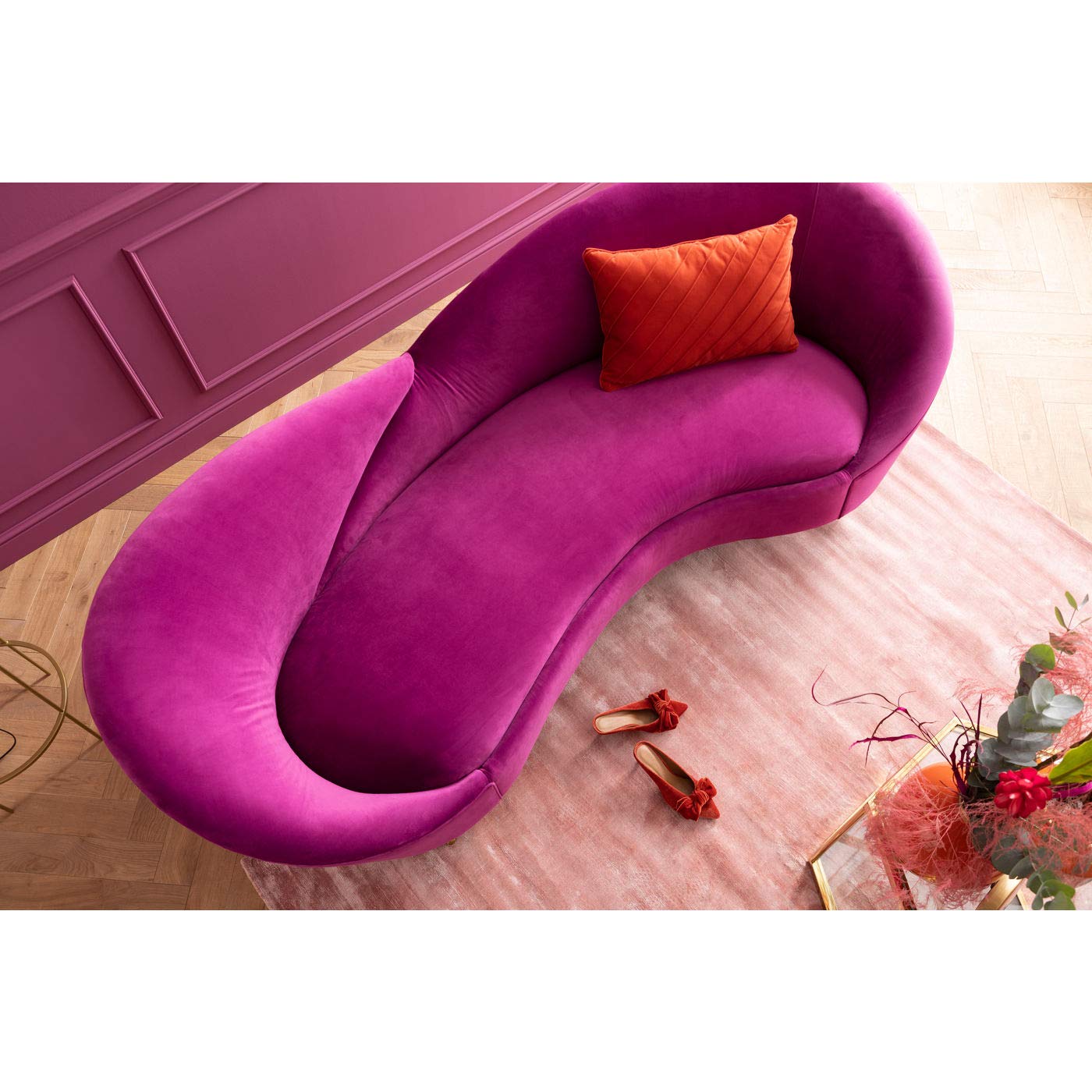 kare-design-night-fever-3-sitzer-sofa-lila-samtoptik-232-x-104-x-83-cm image 4