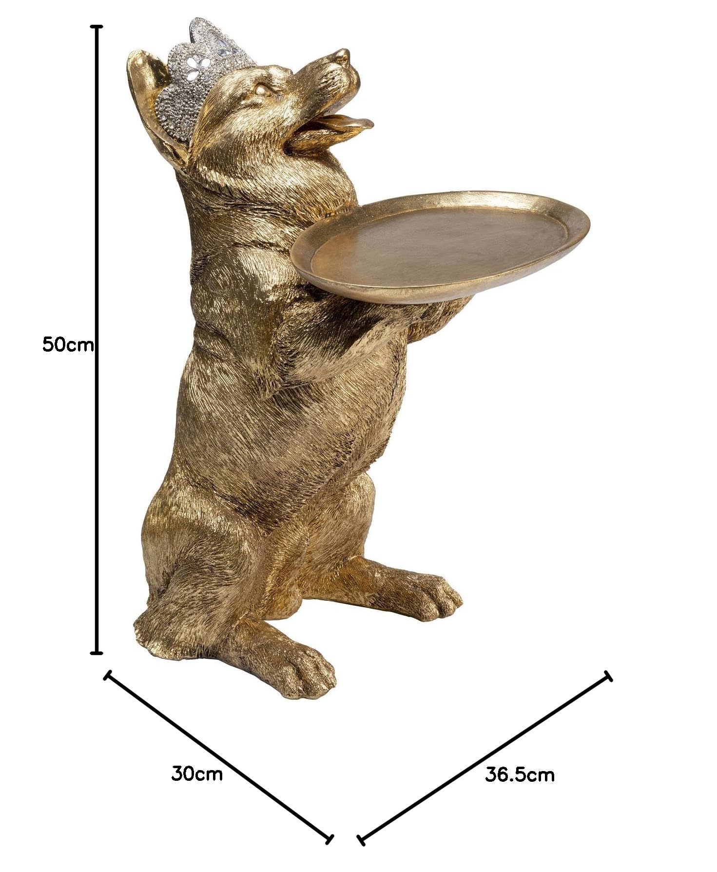 kare-design-deko-figur-royal-standing-corgi-butler-50-cm-gold-mit-tablett image 6
