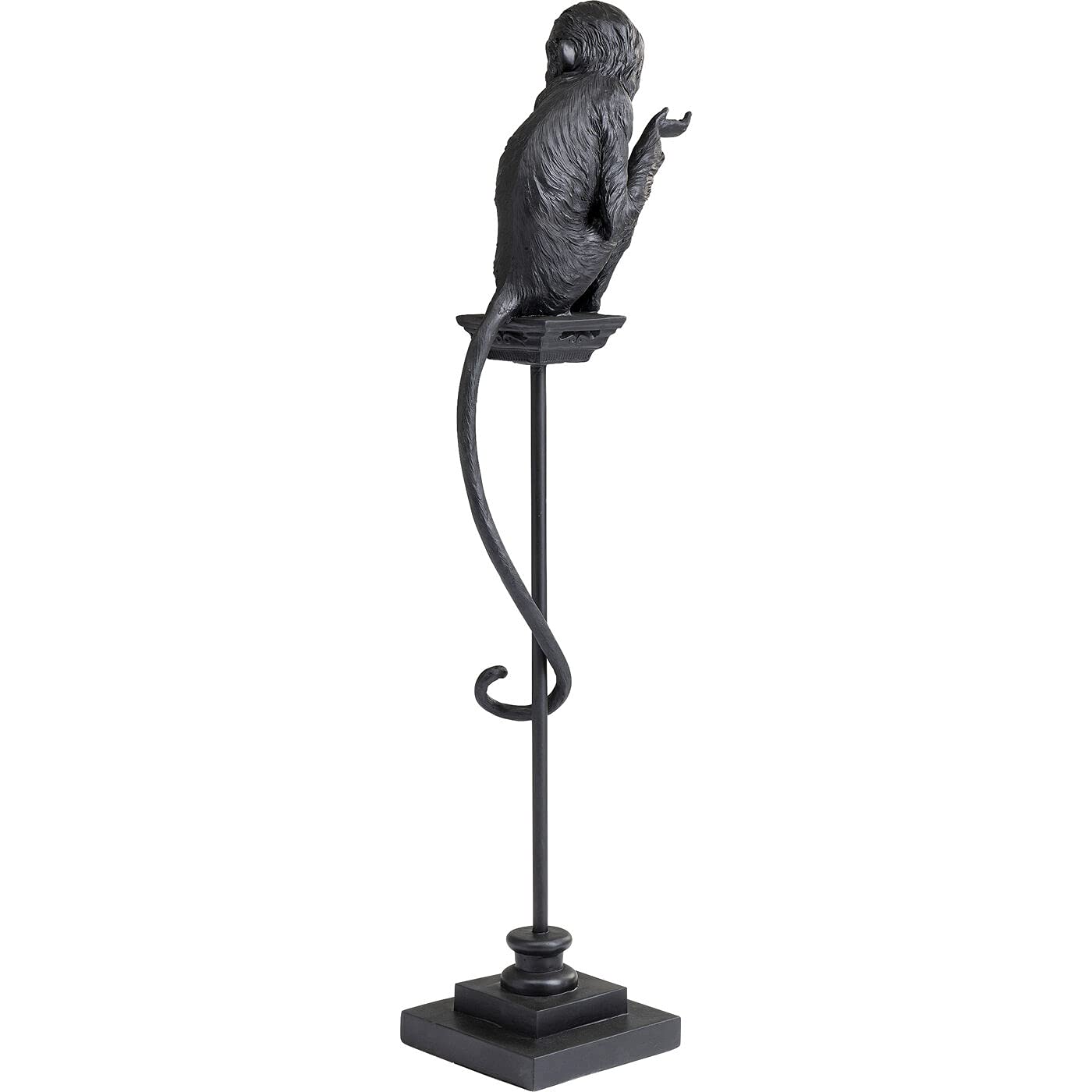 kare-design-deko-figur-circus-affe-schwarz-108-cm-handbemalt image 4