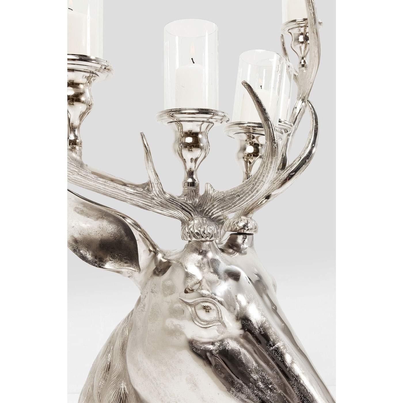 kare-design-reindeer-kerzenleuchter-silber-136x100x50-cm image 7