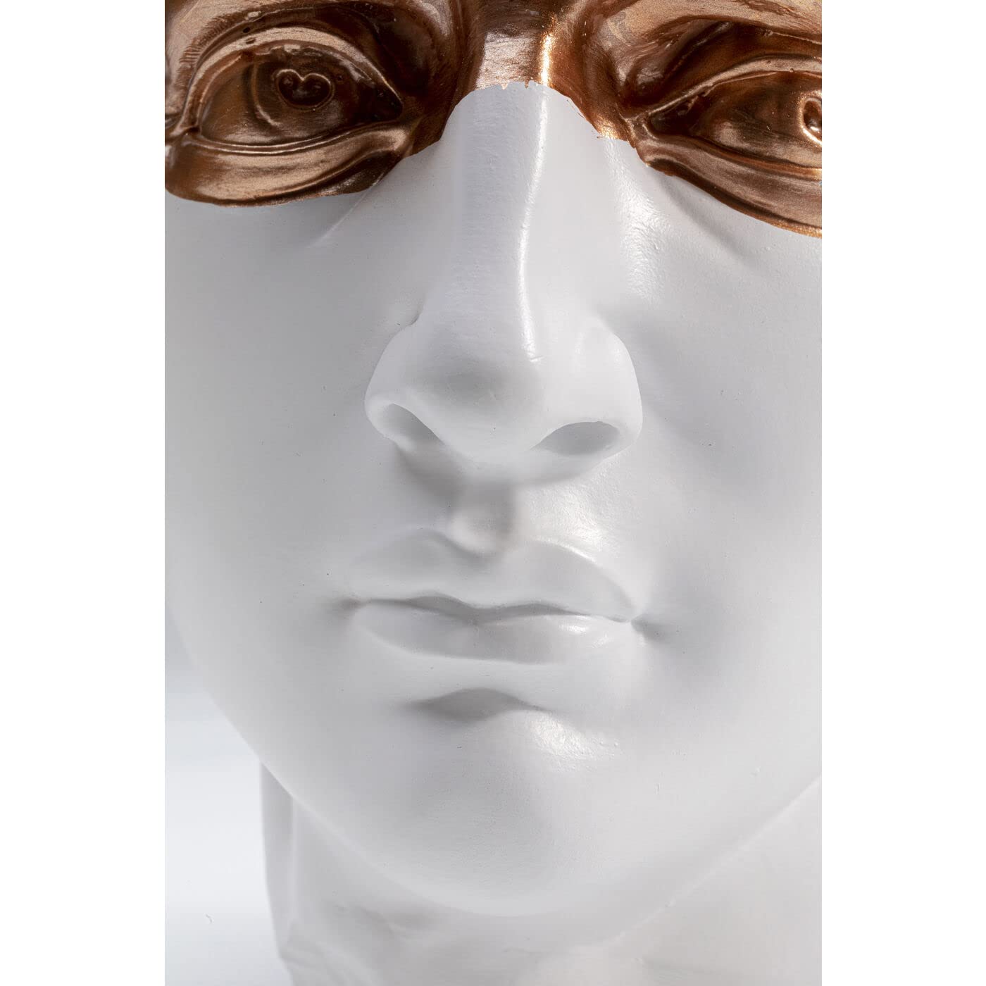 kare-design-deko-objekt-masked-statue-r-merkopf-wei-25-5-cm image 4