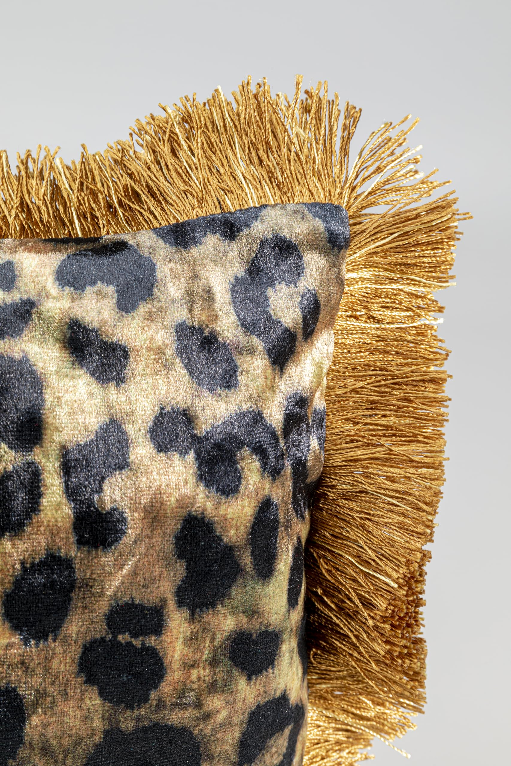 kare-design-leo-fringe-dekokissen-braun-gold-55x55-cm-leoparden-motiv-mit-franse image 4