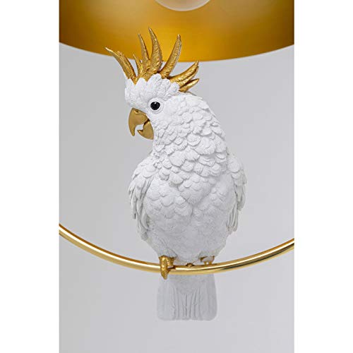 kare-design-h-ngeleuchte-animal-cockatoo-gold-wei-60x46x46-cm image 8