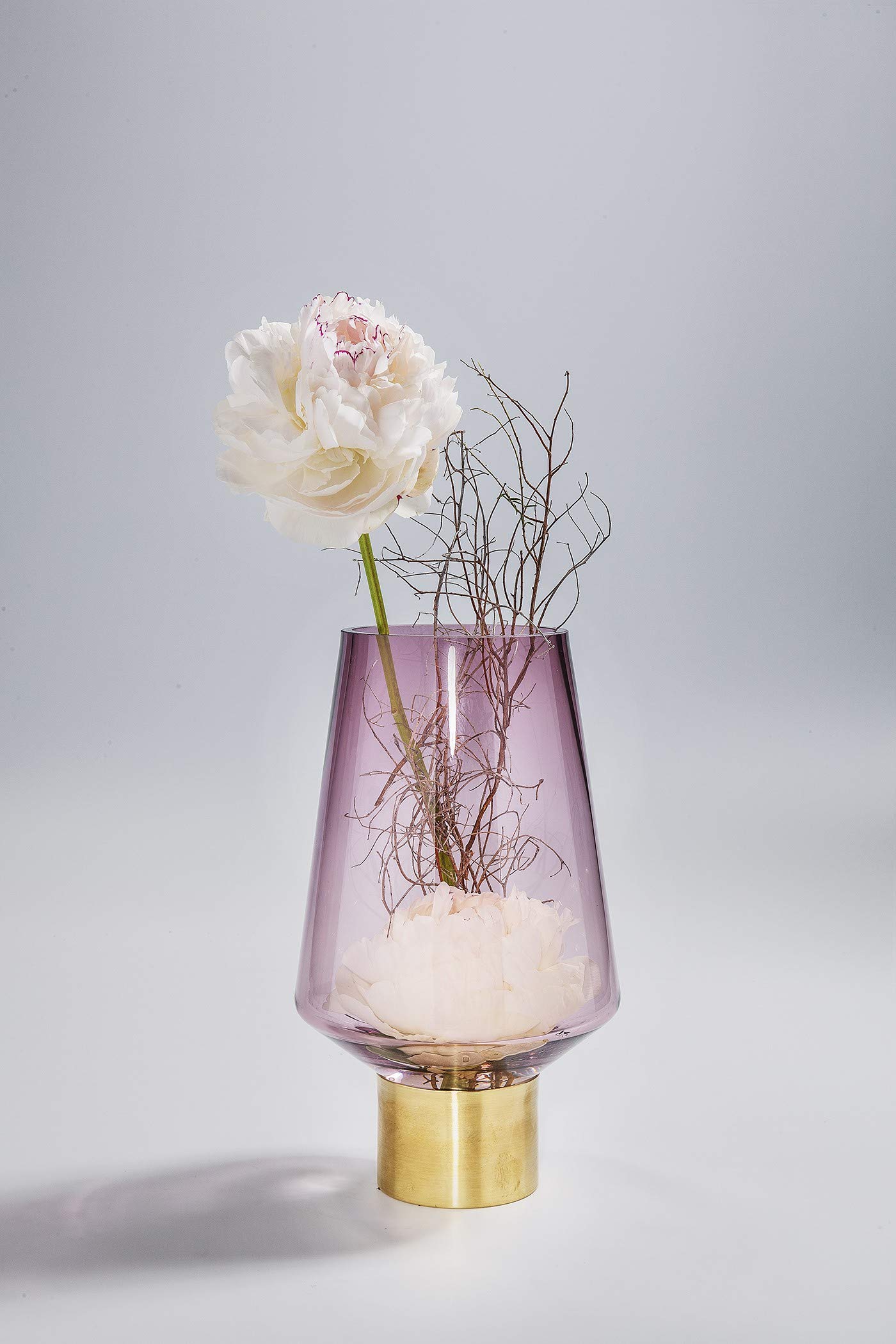 kare-design-vase-noble-ring-lila-glas-26x16x16-cm image 4