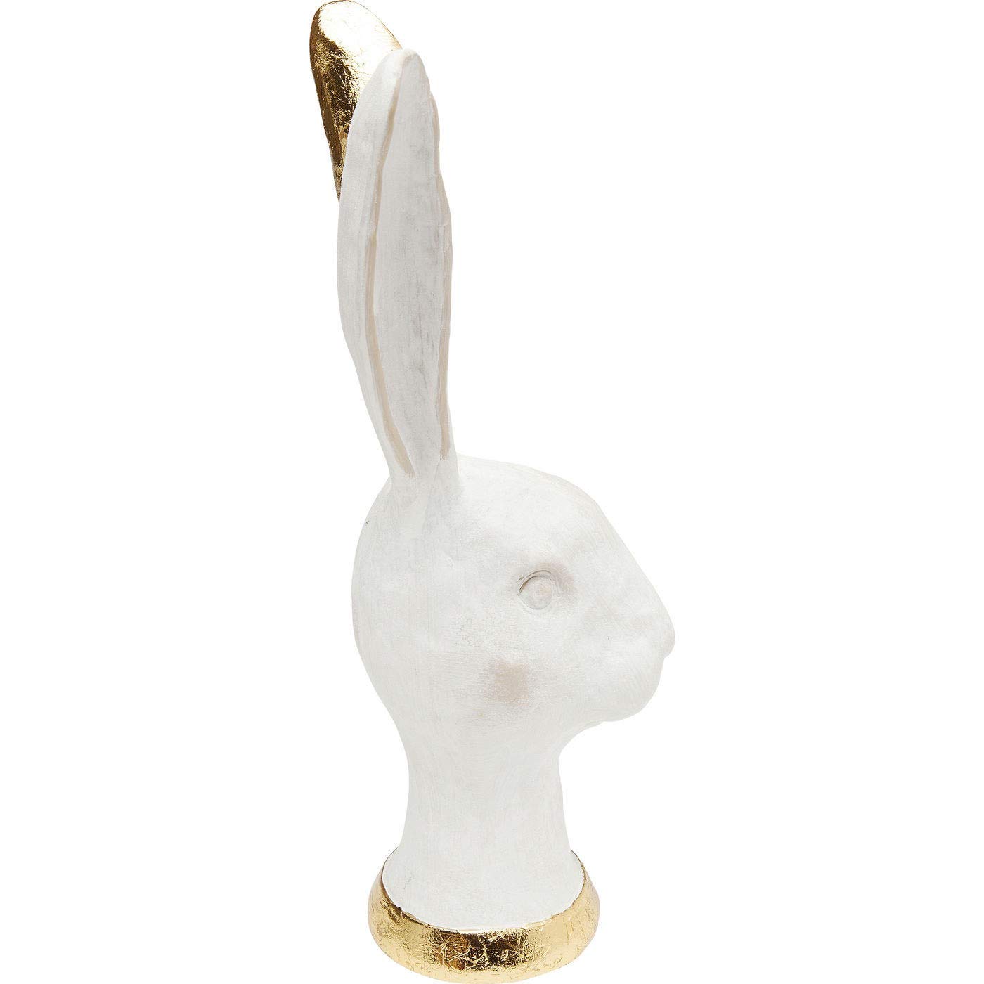 kare-design-bunny-deko-objekt-hase-wei-gold-30x12x11-cm image 5