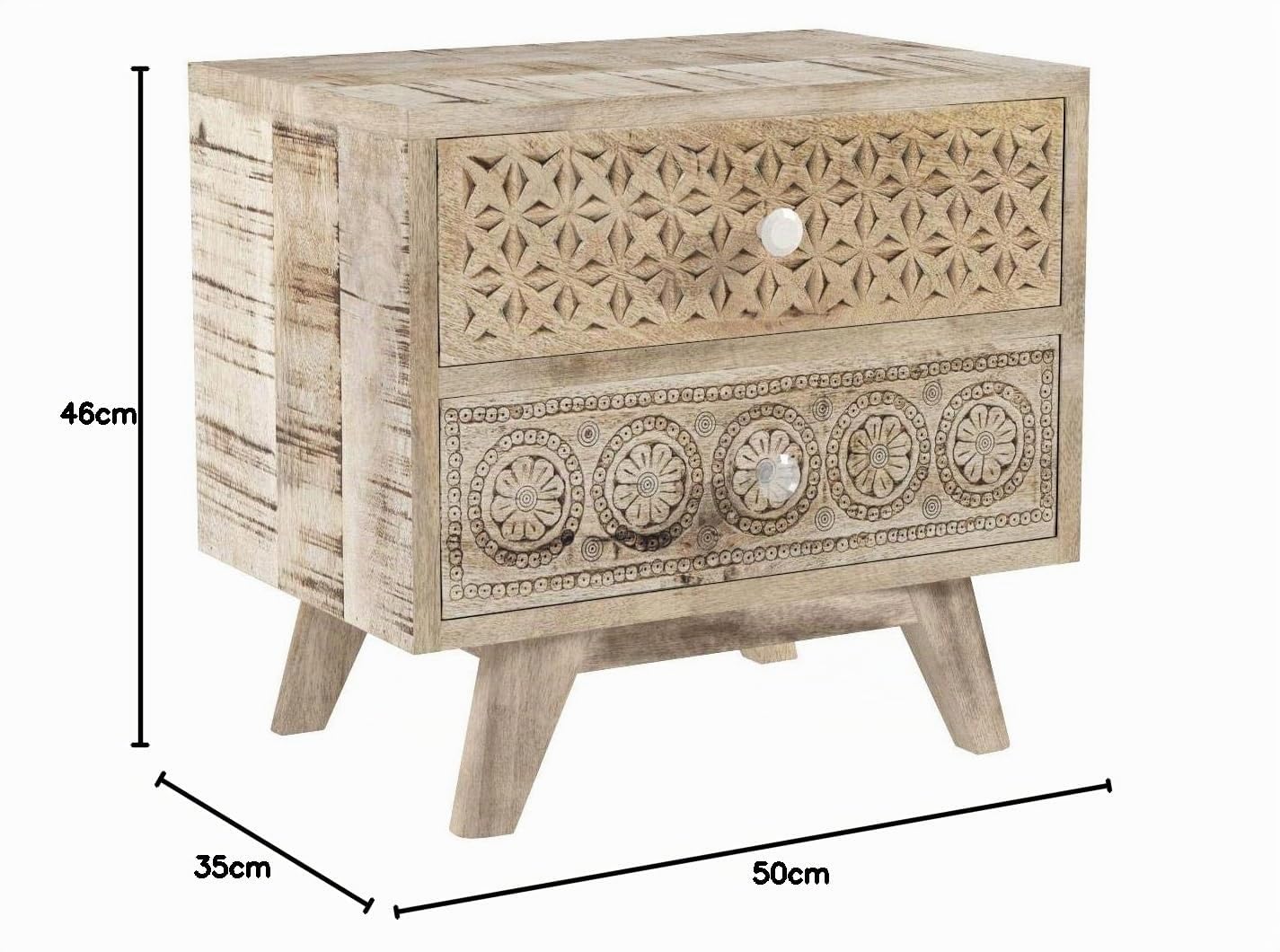 kare-design-puro-kommode-klein-hellbraun-holz-46x50x35-cm image 3