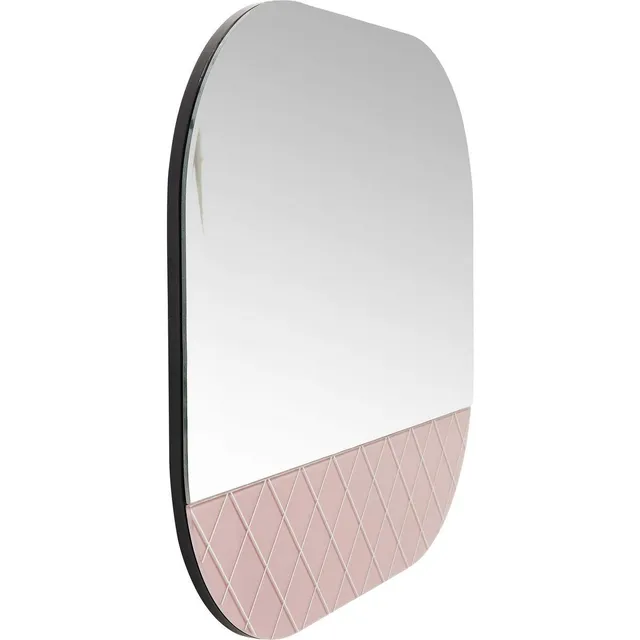 kare-design-cafe-society-spiegel-50-x-45-cm-rahmenloser-wandspiegel-rosa-glas image 1