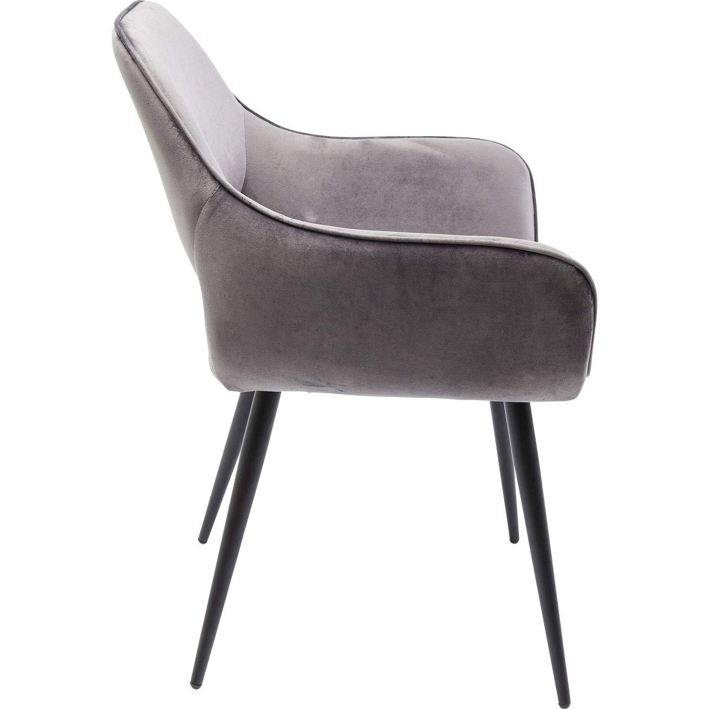 kare-design-san-francisco-armlehnstuhl-grau-samtoptik-esszimmer-und-loungestuhl- image 6