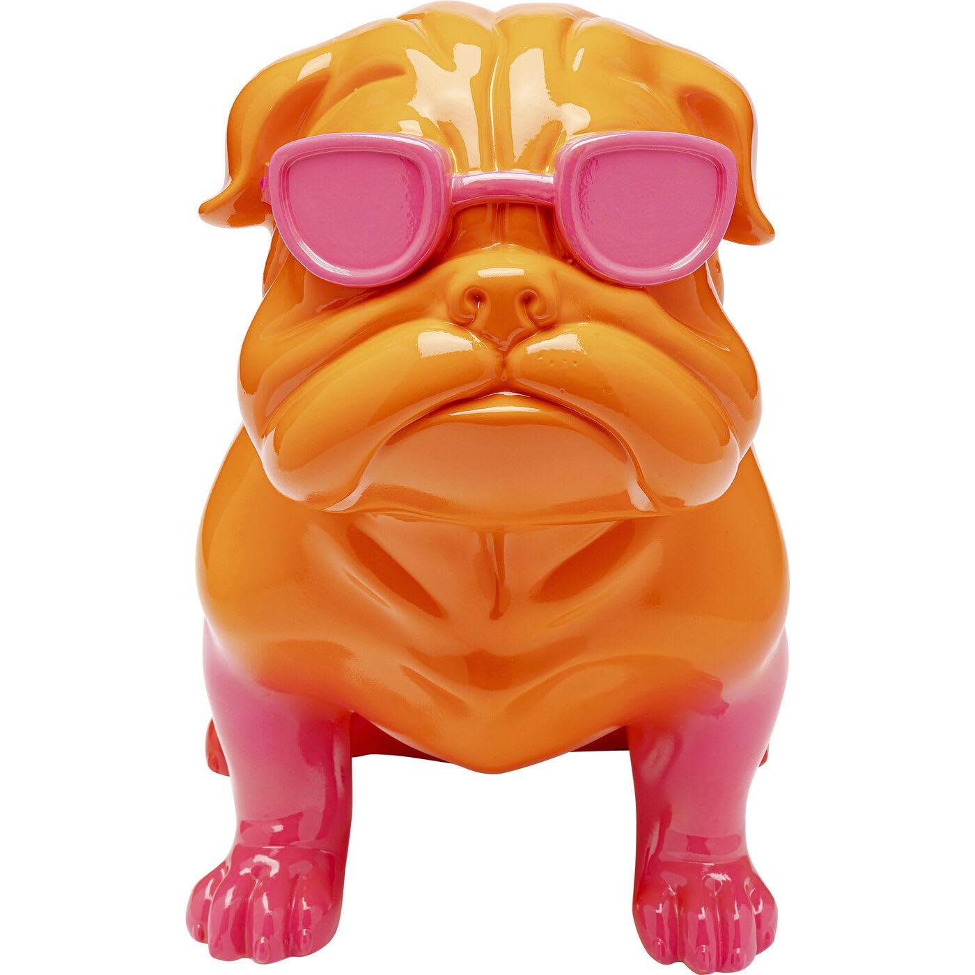 kare-design-deko-figur-fashion-dog-orange-17x11x20-cm image 6