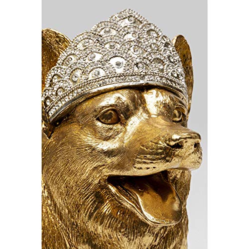 kare-design-deko-objekt-royal-standing-corgi-gold-40x54x20-cm image 7