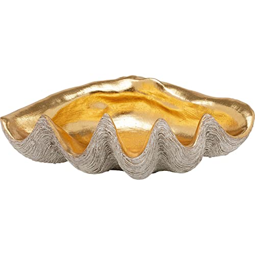 kare-design-deko-schale-noble-shell-gold-muschel-14x41x27-cm image 6