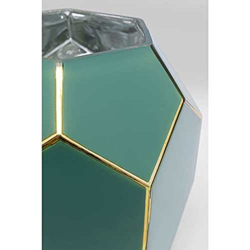 kare-design-art-pastell-vase-glasvase-gr-n-mit-gold-22-cm image 8