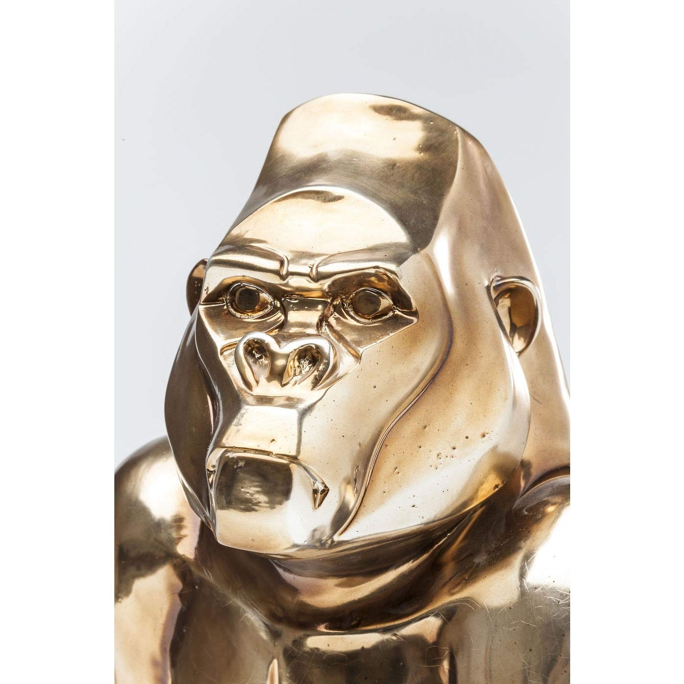 kare-design-deko-figur-gorilla-chrome-57x45-5x38-cm-polyresin-silber image 8