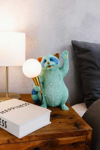 kare-design-raccoon-tischleuchte-blau-waschb-r-31x19x18-cm image 5