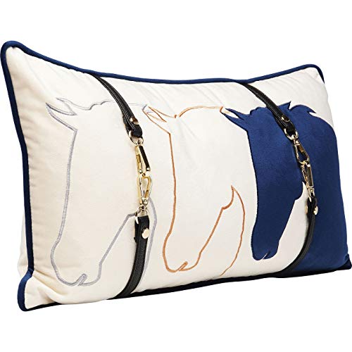 kare-design-kissen-horsefaces-blau-wei-50x30x8cm image 7