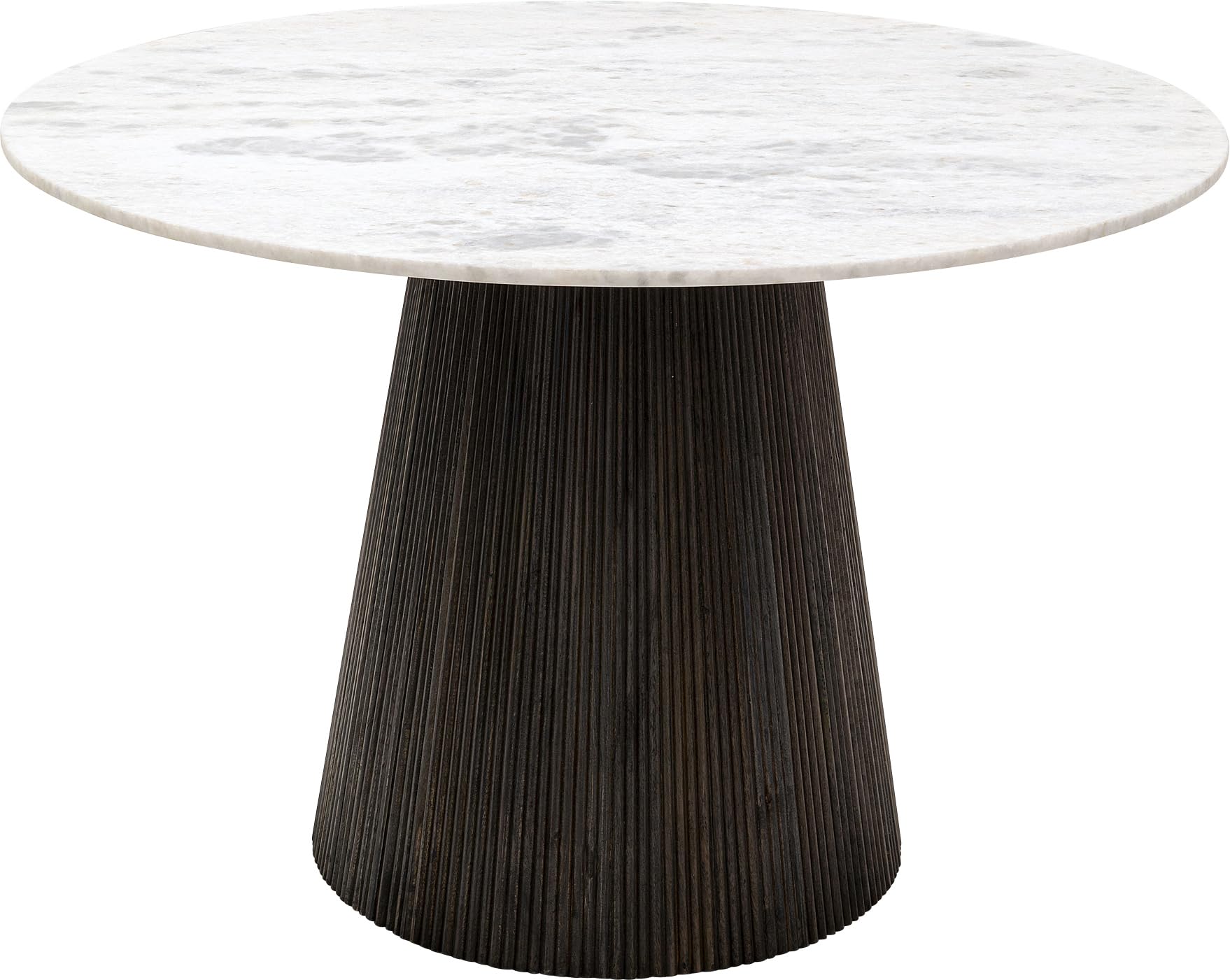 kare-design-glenn-esstisch-rund-schwarz-115-cm-mit-marmorplatte image 1