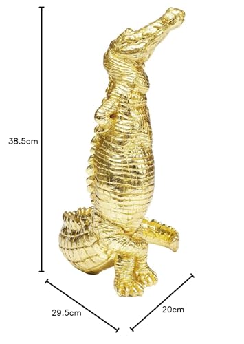 kare-design-alligator-deko-figur-gold-39-cm image 8