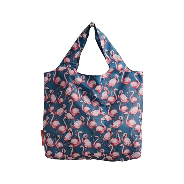 cedon-easy-bag-pink-flamingo-faltbarer-einkaufsbeutel-aus-recyceltem-pet image 1