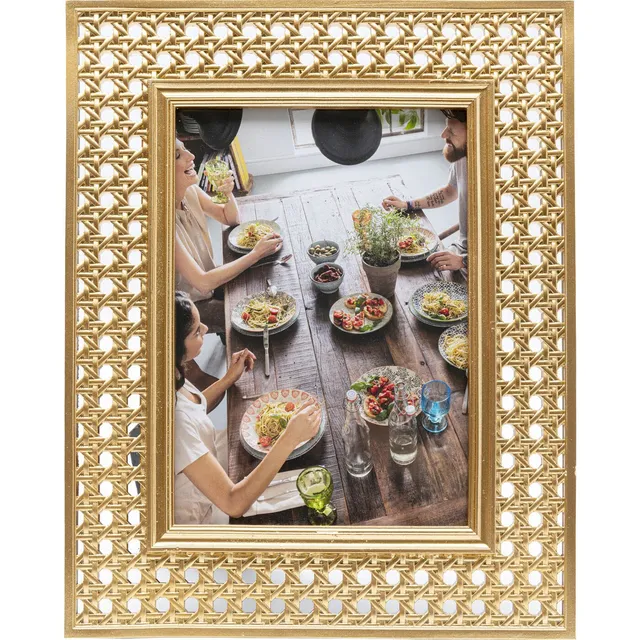 kare-design-holes-bilderrahmen-10x15-cm-lochdesign-deko-geschenk image 1