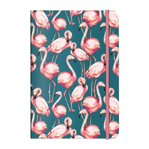 cedon-notizbuch-a5-pink-flamingo-gepunktetes-notizbuch-192-seiten image 3