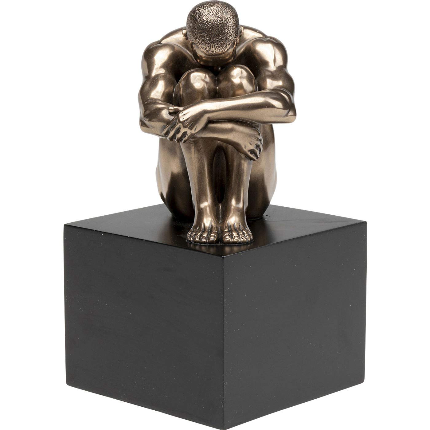 kare-design-deko-objekt-nude-man-thinking-bronze-19-5x10-5x10-5-cm image 5