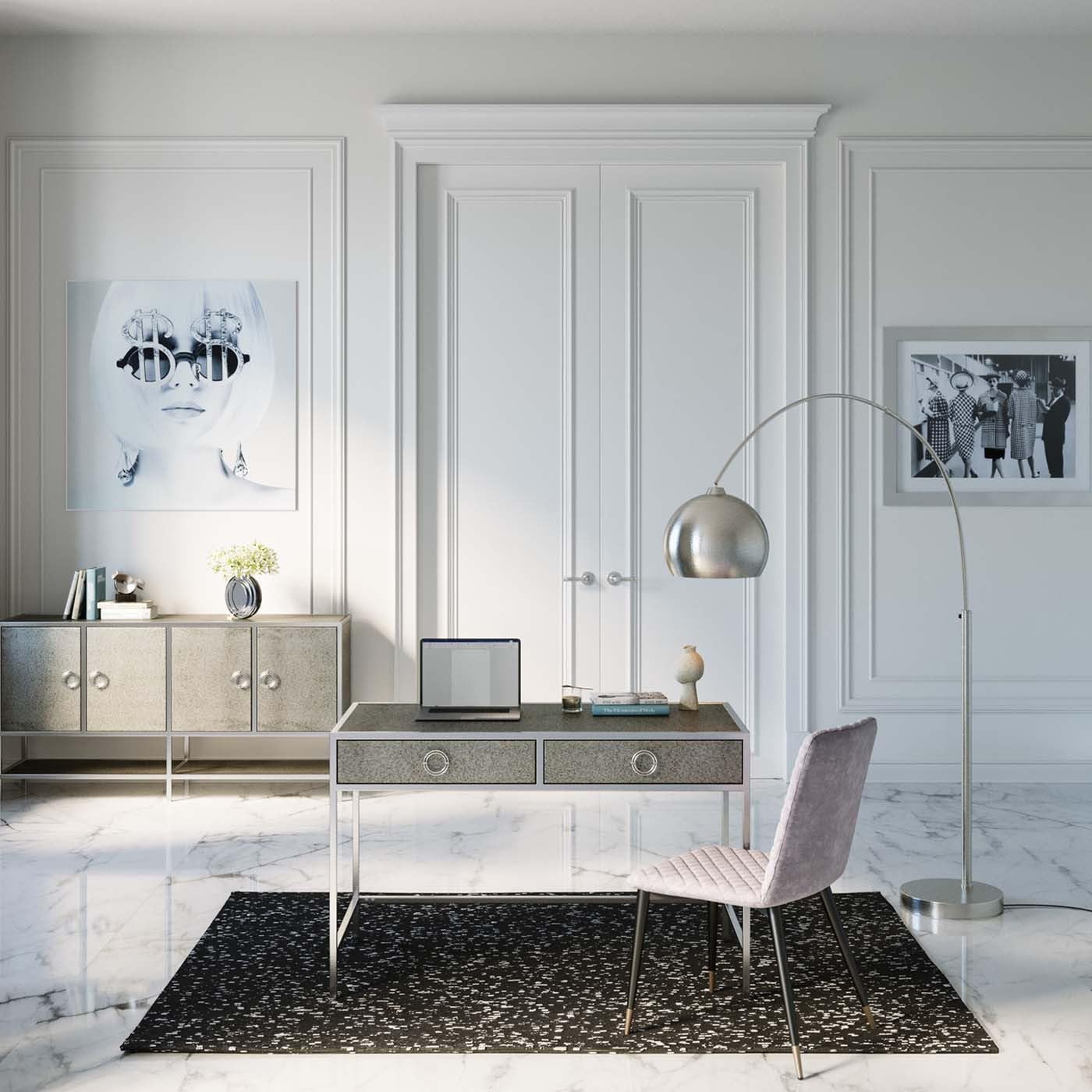 kare-design-glorious-teppich-170x240-cm-schwarz-rinderfell-wolle-unikat image 2