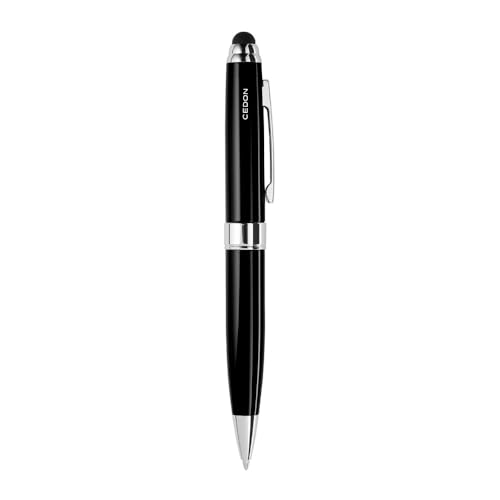 cedon-kugelschreiber-touch-pen-schwarz-metall-1-mm-mit-touch-funktion image 2