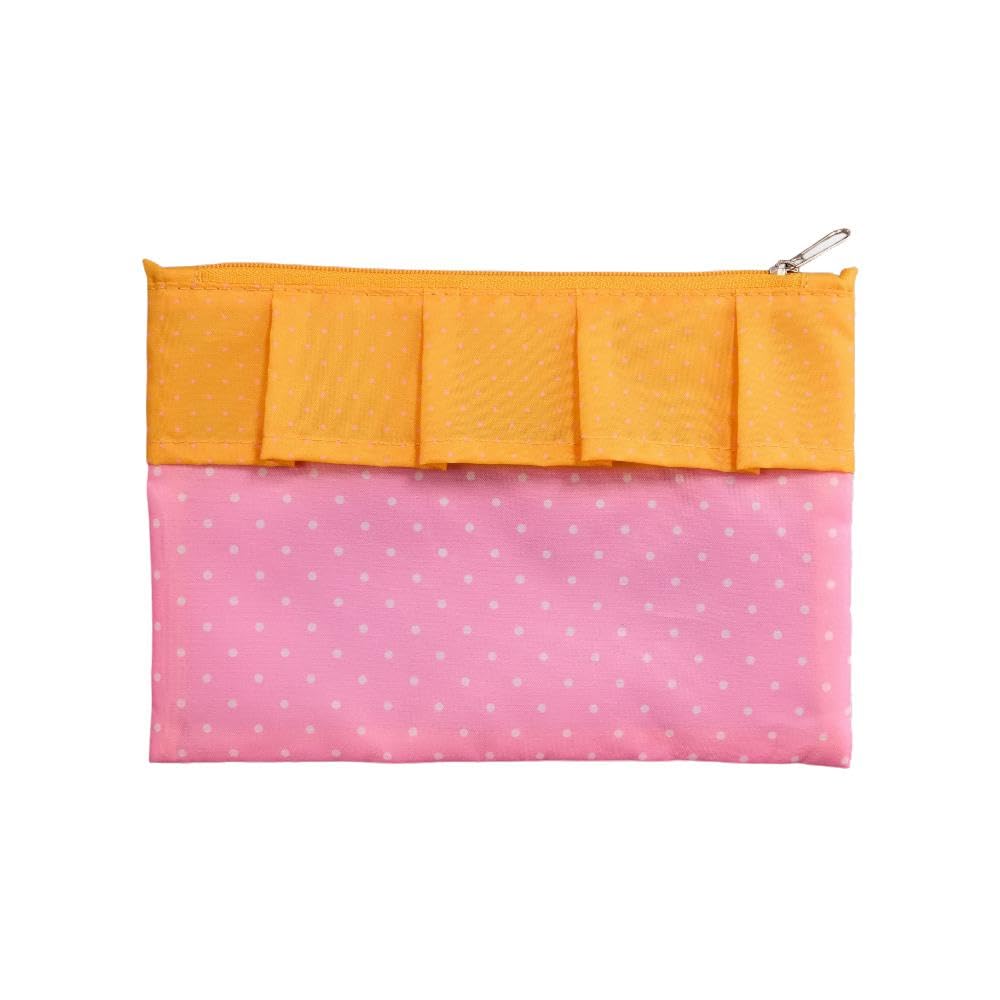 cedon-easy-bag-volant-dots-pink-einkaufsbeutel image 2