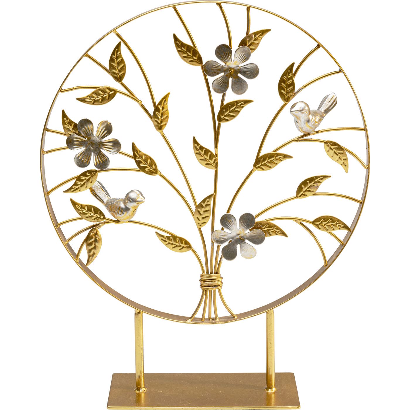 kare-design-deko-objekt-singing-birds-gold-38-cm image 1