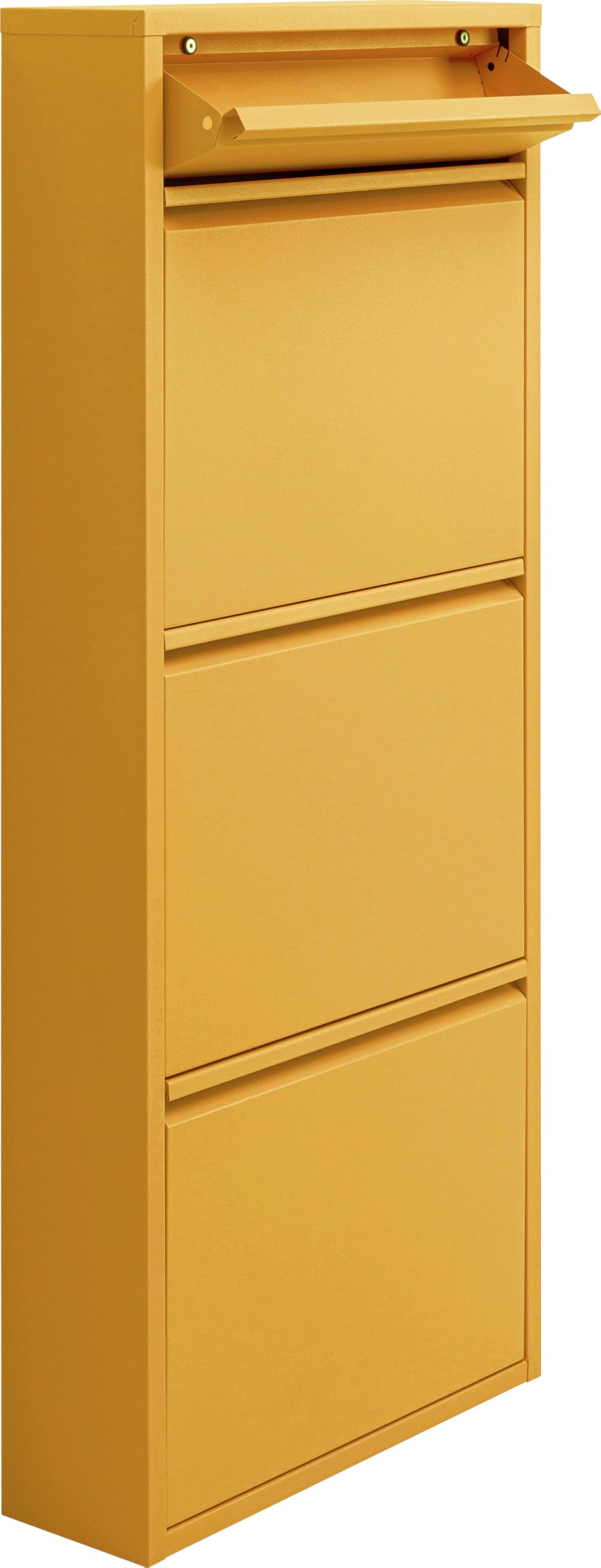 kare-design-schuhschrank-caruso-3-1-gelb-schmal-119x50x15-cm-stahl-f-r-6-paar-sc image 4