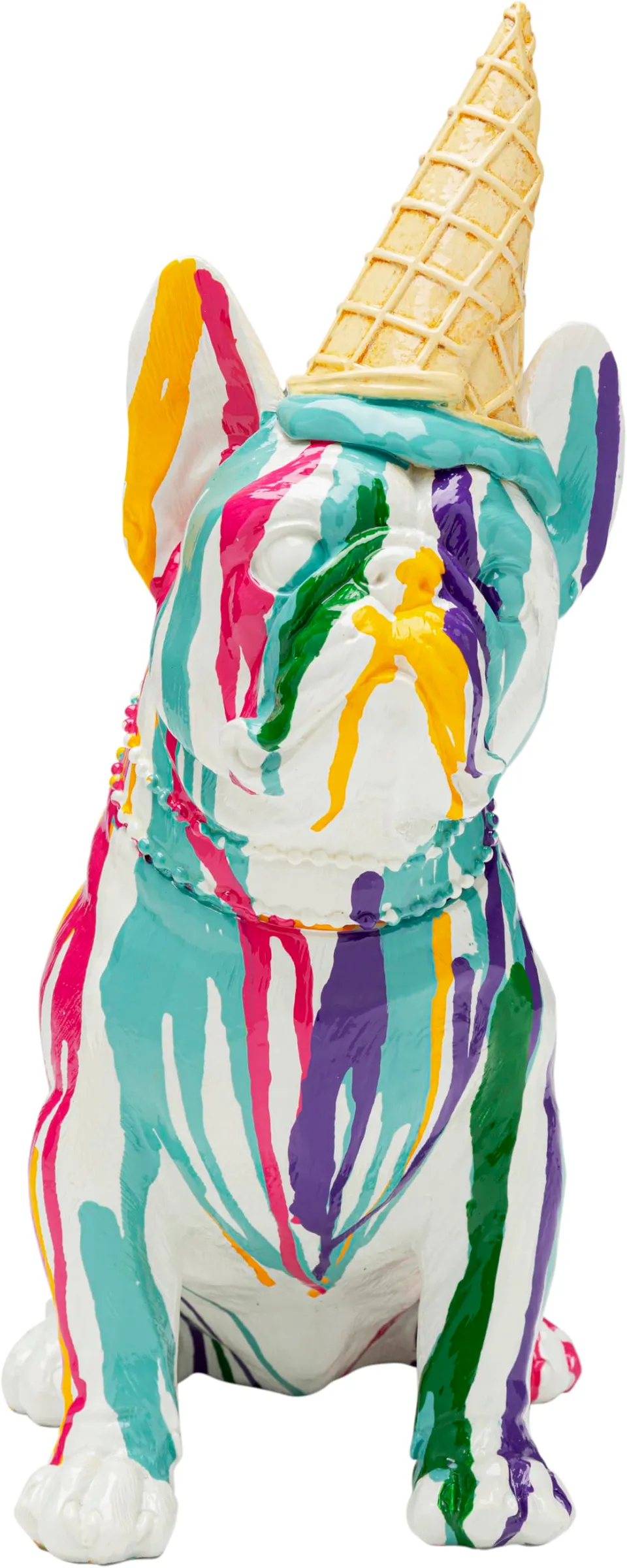 kare-design-gelato-dog-deko-figur-hund-handbemalt-35x26x15-cm image 1