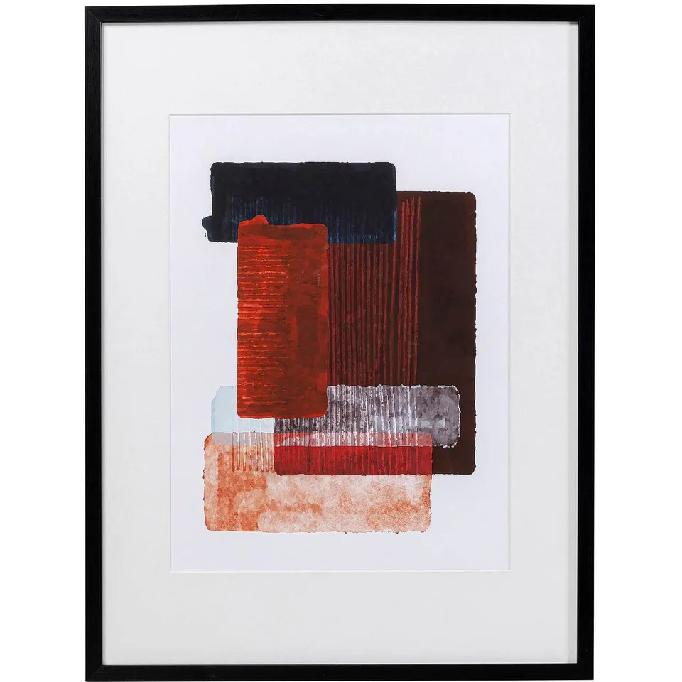 kare-design-bild-box-back-rot-leinwandbild-80x60x3-cm-mit-rahmen image 1