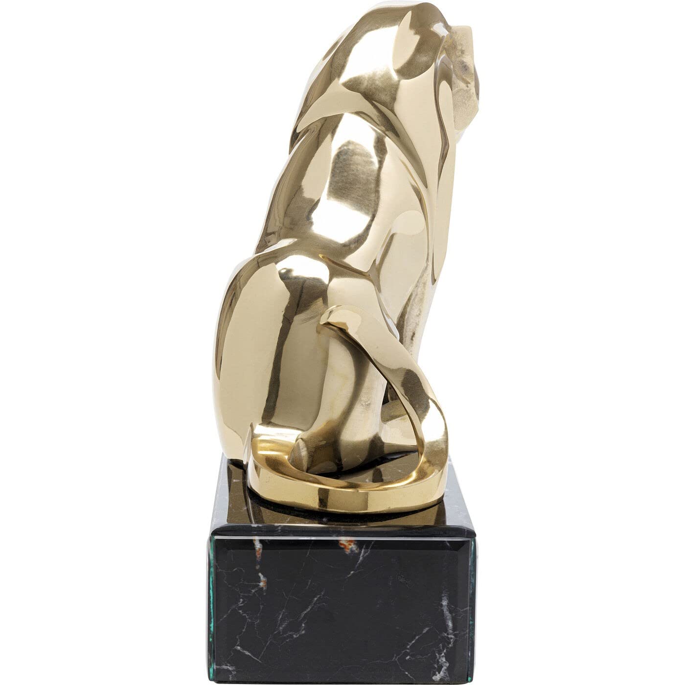kare-design-deko-figur-lion-on-marble-gold-34x31x20-cm image 4