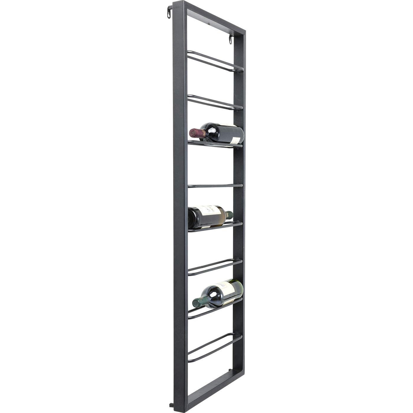 kare-design-h-ngeweinregal-bistro-schwarz-stahl-120x42x6-cm image 4