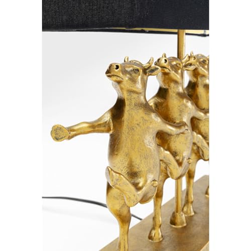 kare-design-dancing-cows-tischlampe-schwarz-gold-43-5-cm image 7