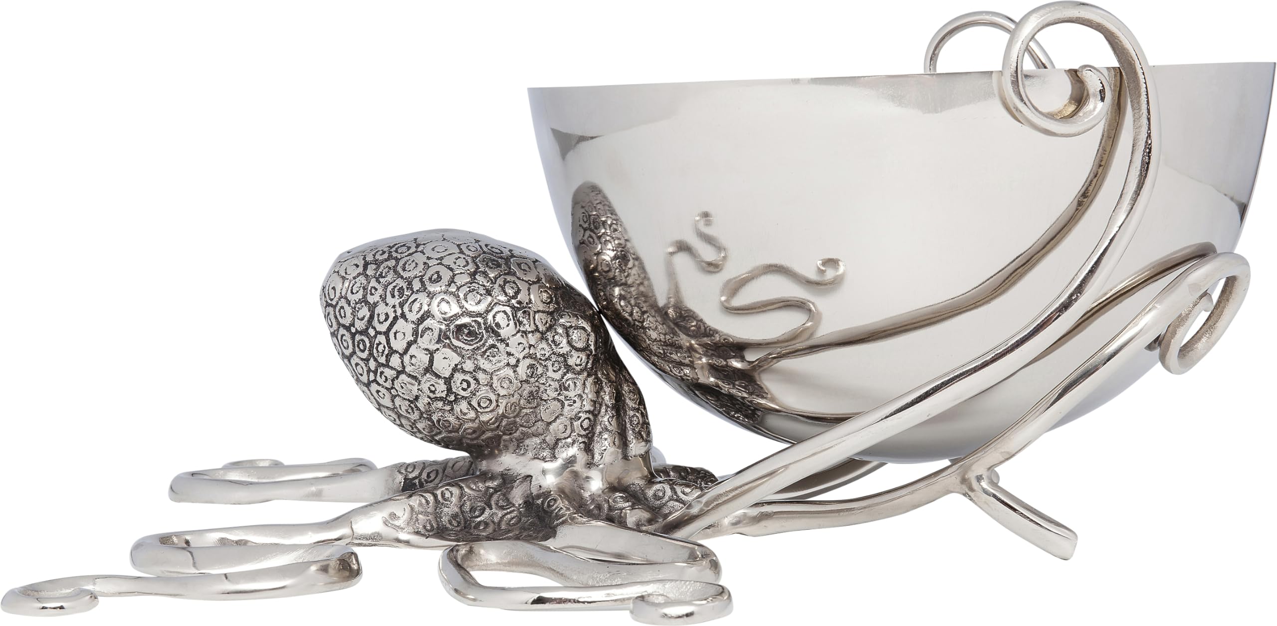 kare-design-octopus-weink-hler-silber-45-cm-flaschenk-hler-aluminium-7200-ml image 6