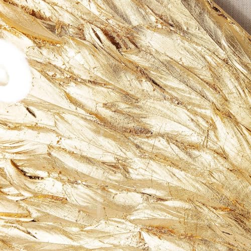 kare-design-wings-wandschmuck-gold-wei-120x120x8-cm image 8