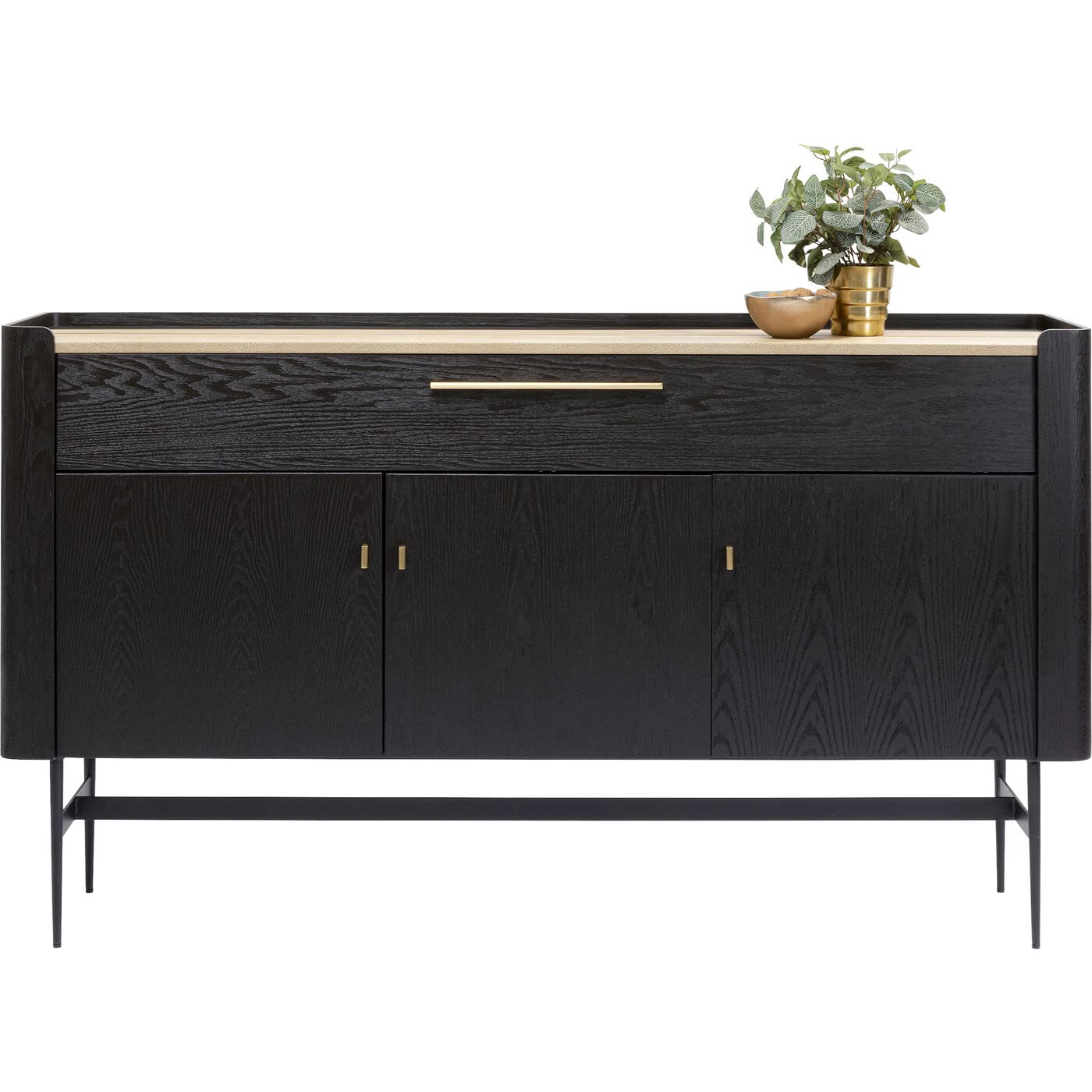 kare-design-barschrank-milano-113x190-retro-schrank-dunkelbraun-mit-reptil-table image 6