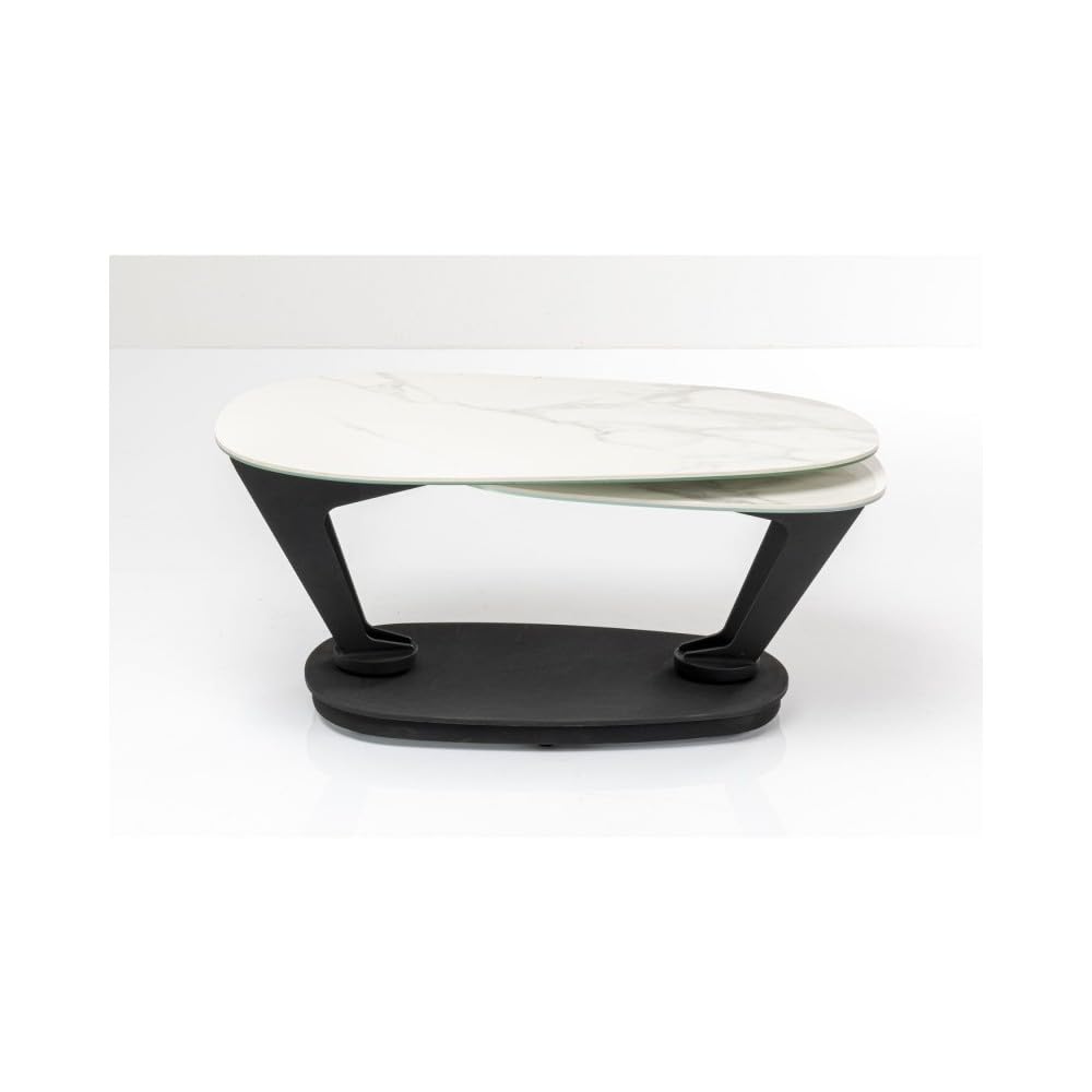 kare-design-couchtisch-franklin-150x60-cm-wei-mit-drehbaren-keramik-platten-stah image 5