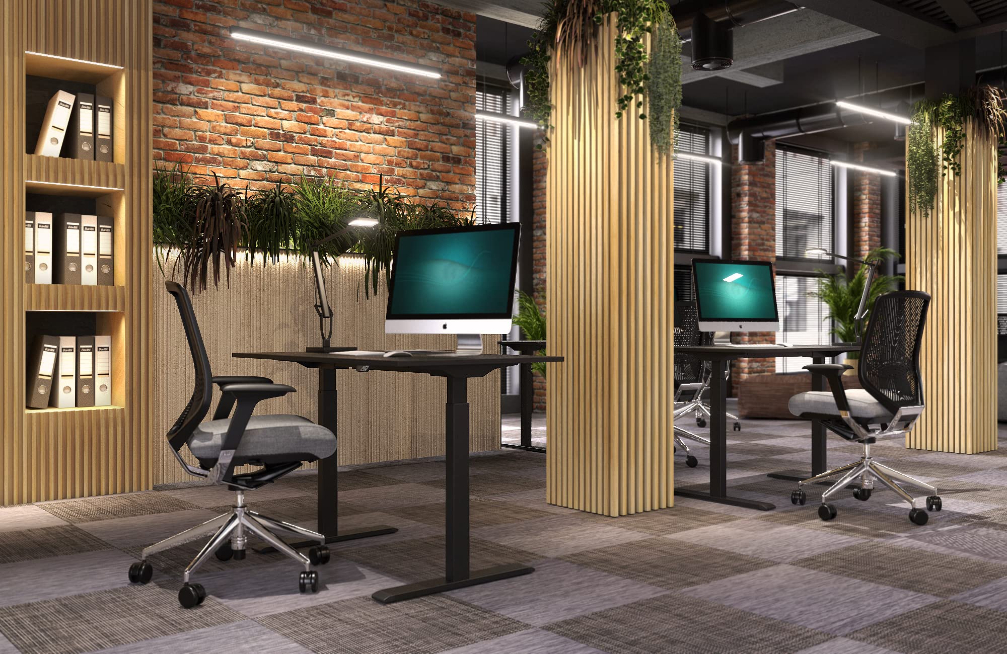 kare-design-office-schreibtisch-120x70-cm-schwarz-elektrisch-h-henverstellbar-do image 2
