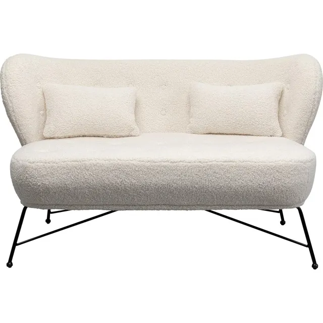 kare-design-sofa-jacky-teddy-2-sitzer-wei-kuschelsofa-loveseat-140-cm image 1