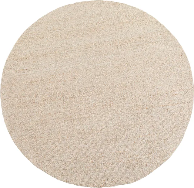 kare-design-teppich-boucara-creme-200x200-cm-rund image 1