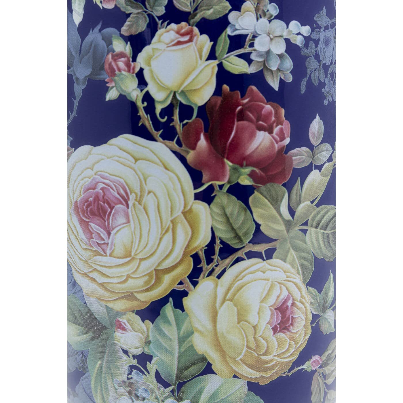 kare-design-deko-vase-rose-magic-blau-blumenvase-27-cm-keramik image 3