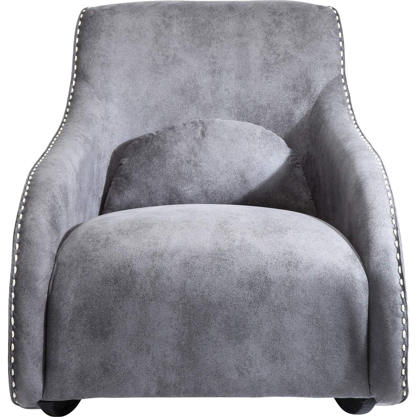 kare-design-sessel-swing-ritmo-braun-schaukelsessel-vintage-83x76x74-cm image 8