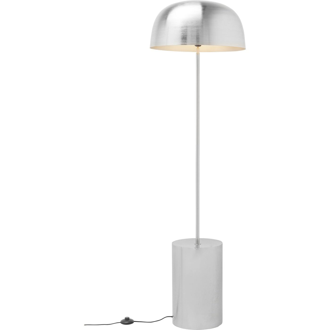 kare-design-loungy-stehleuchte-chrom-silber-designer-stehlampe-metall-160-cm image 4